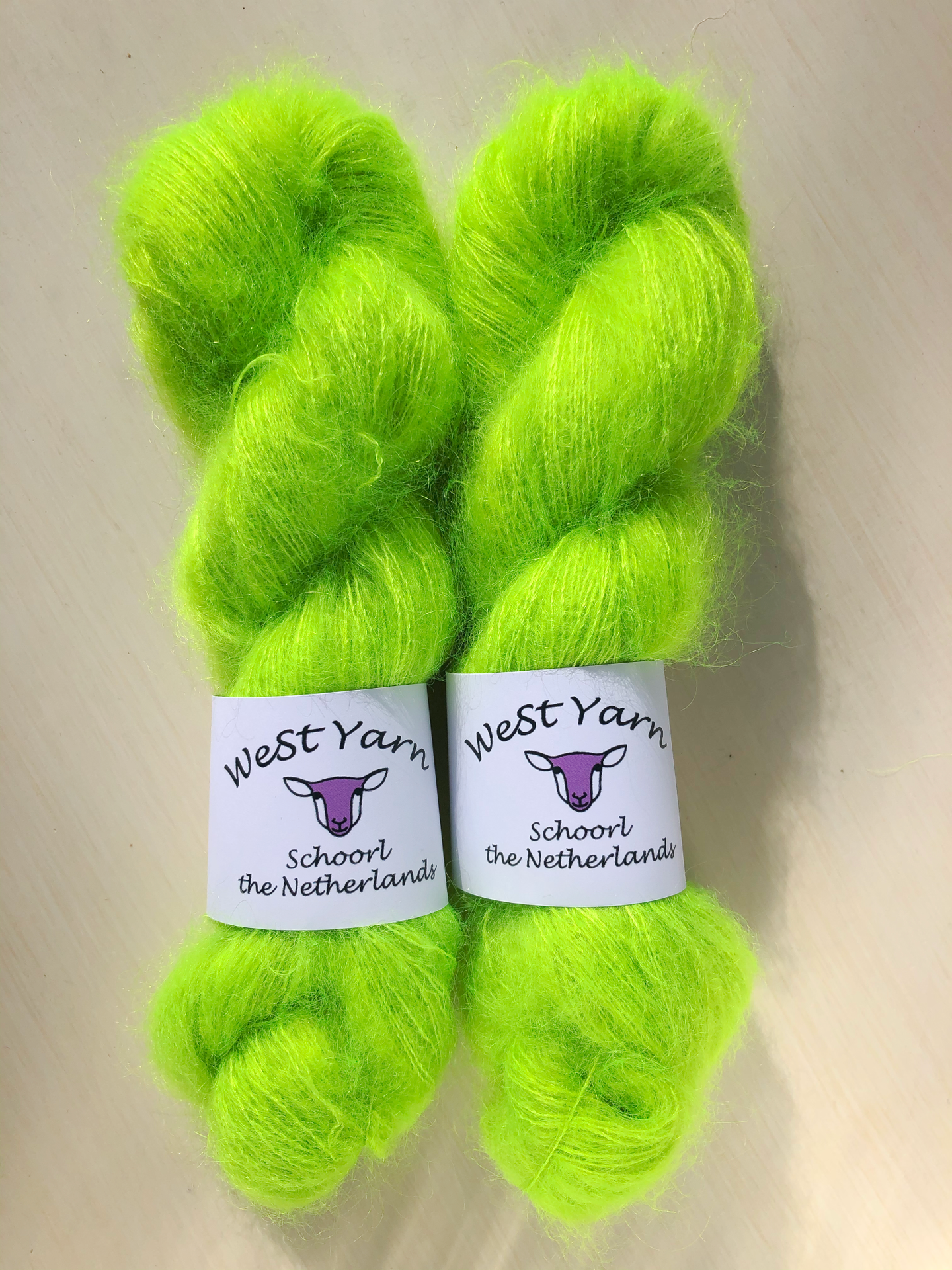 Green Treefrog Mohair-Silk Lace - WeStYarn